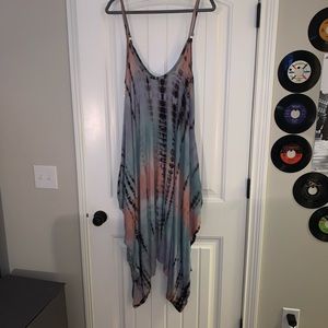 Rae Mode Tie Dye Jumpsuit XL